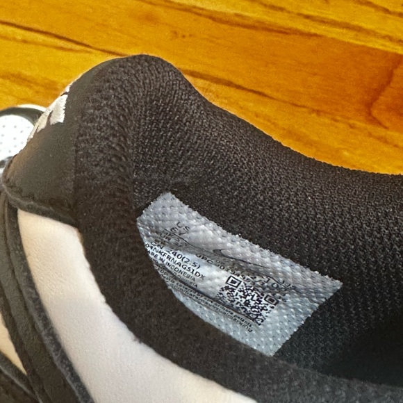 Black and White Sneakers - Picture 5 of 6